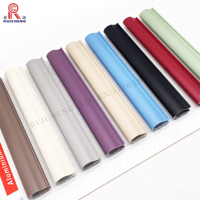 3mm Heavy Duty Aluminium Curtain Track , 6061 Curtain Aluminium Railing