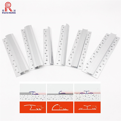 Anodised Threshold Floor Aluminum Transition Strips 6000 Series T5 Temper