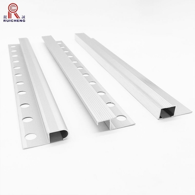 0.3mm - 3mm Aluminum Stair Nose Trim Interior / Exterior Step Covering
